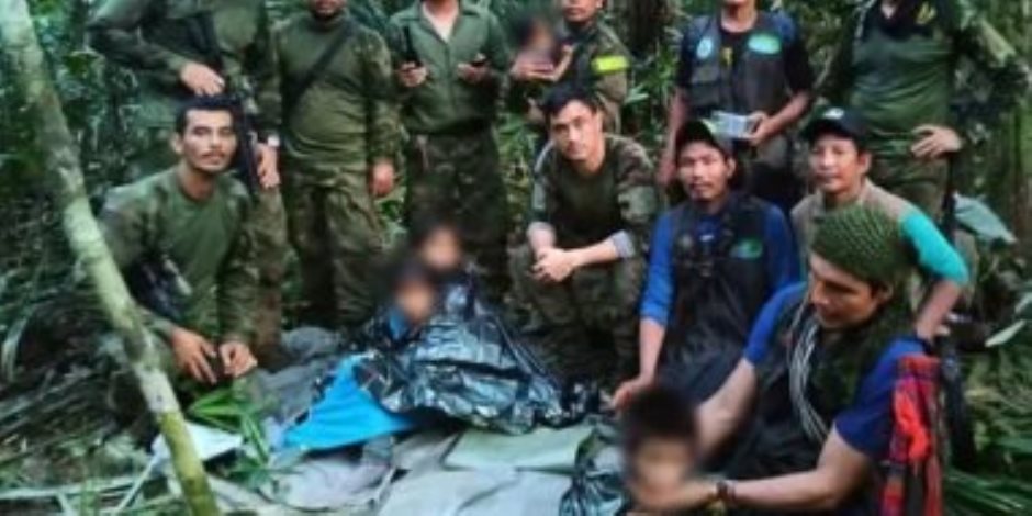 العثور على 4 أشقاء أحياء بعد 40 يوما على سقوط طائرتهم بغابات الأمازون