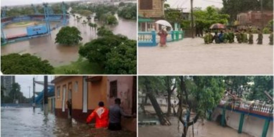 حدث في كوبا .. مصرع شخص وإجلاء 7200 آخرين بسبب الفيضانات.. فيديو