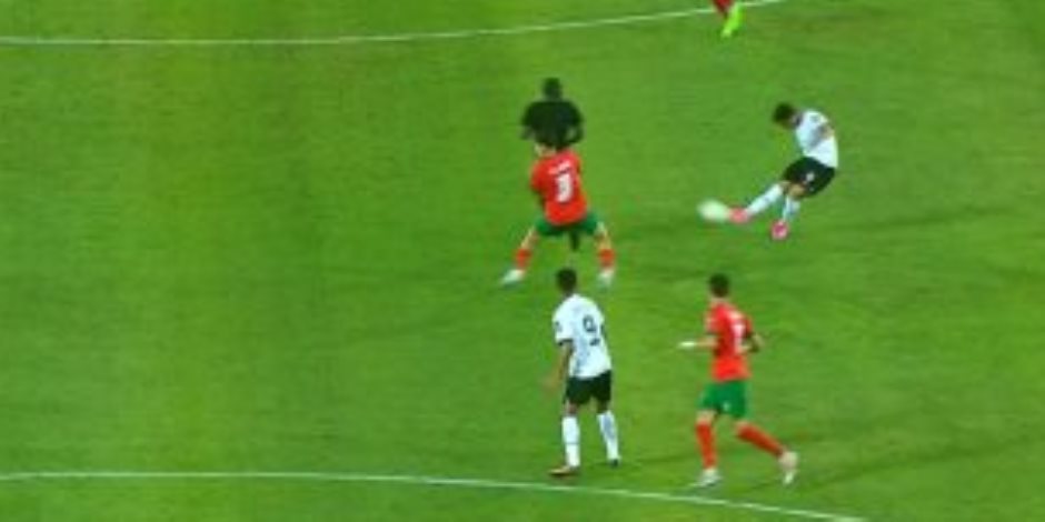 المغرب يحرز هدف التعادل أمام المنتخب الأولمبى فى الدقيقة 37