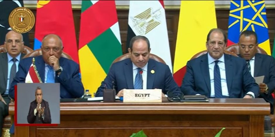 الرئيس السيسى يعلن إطلاق حوار جامع للأطراف السودانية لبدء عملية سياسية شاملة
