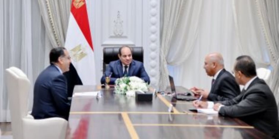 الرئيس السيسي يوجه بتعزيز نشاط الموانئ المصرية على المستويين الإقليمى والعالمى
