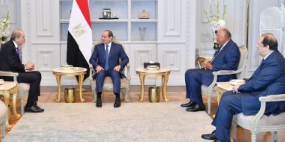 الرئيس السيسي يبحث مع "الصفدى" تعزيز العلاقات الاقتصادية بين مصر والأردن