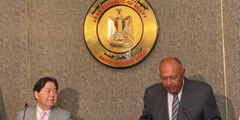 وزير خارجية اليابان من القاهرة: ندعو الأطراف السودانية لوقف إطلاق النار فورا