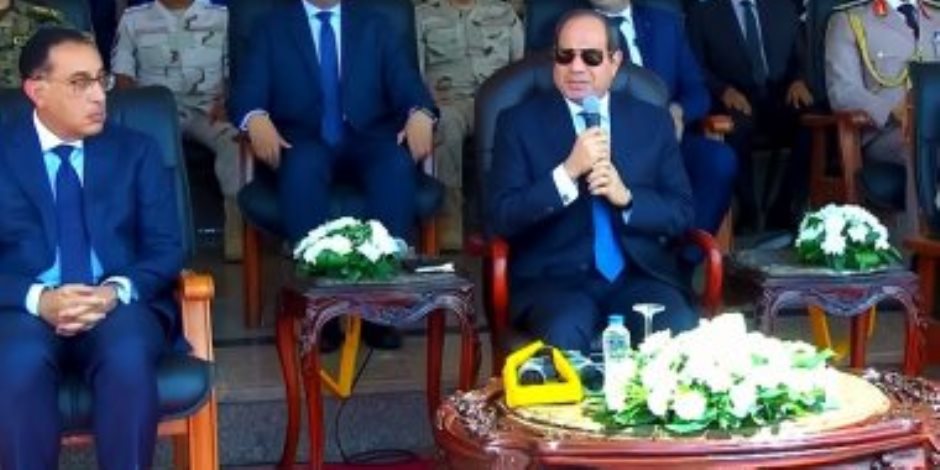 الرئيس السيسي: نساهم في توفير معسكرات لمن فقدوا منازلهم من الأشقاء الليبيين