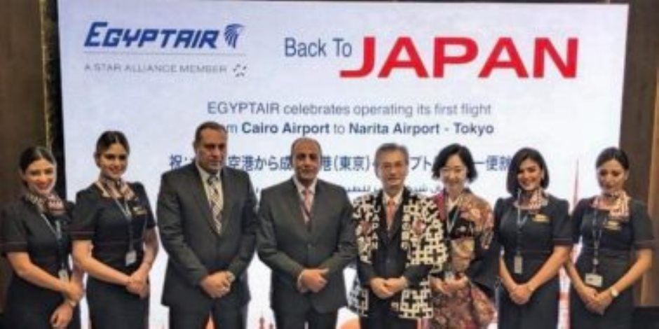 وزير الطيران وسفير اليابان يحتفلان بإعادة تشغيل أولى الرحلات لطوكيو 