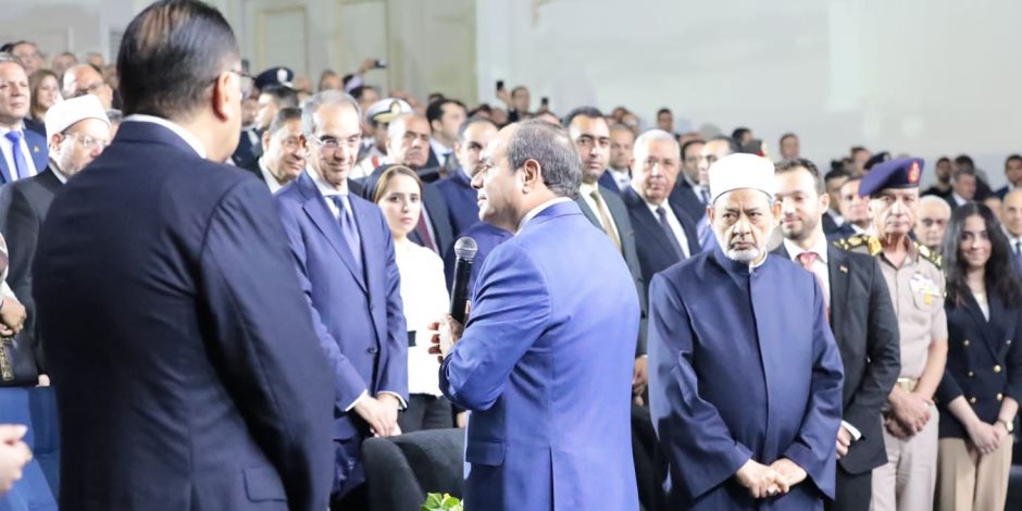 الرئيس السيسي للمصرين: عندكم فرصة فى الانتخابات الرئاسية المقبلة للتغيير