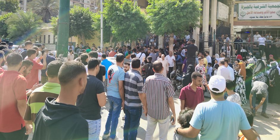 توافد المواطنين على ميدان الجيزة فى مظاهرة حاشدة لدعم فلسطين فى جمعة تحيا  مصر | صوت الأمة