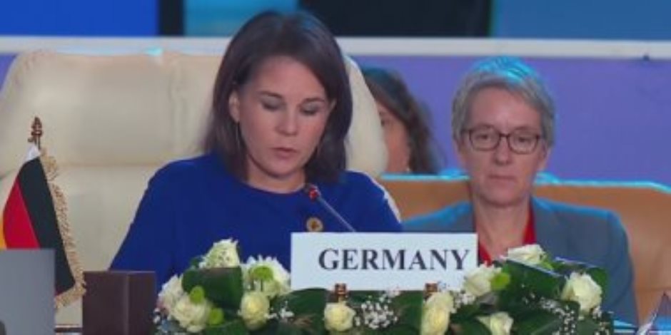 وزيرة خارجية ألمانيا: هناك خوف من التصعيد المتواصل فى المنطقة