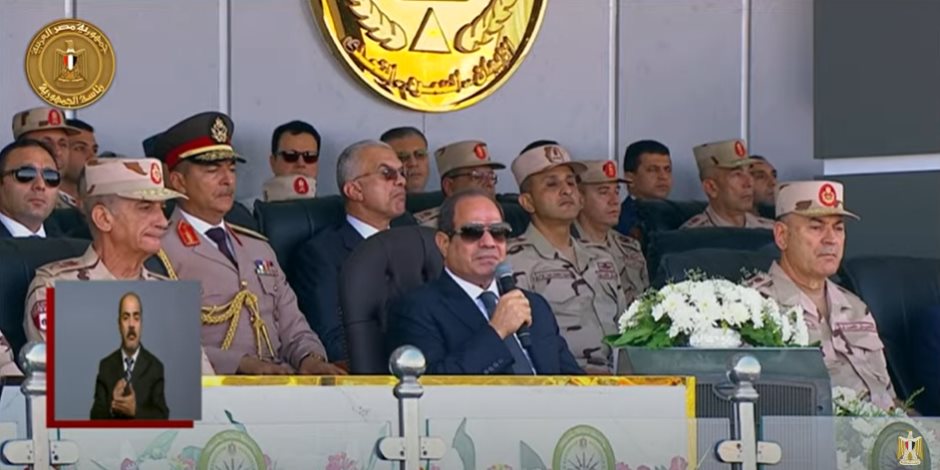 الرئيس السيسي: امتلاك القوة لحماية بلدنا والتعامل مع الظروف بعقل وحكمة