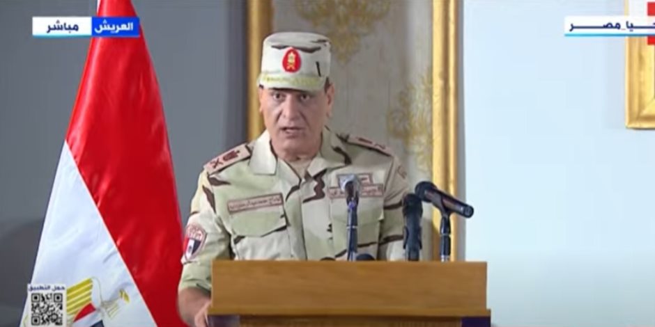 قائد الجيش الثاني الميداني: "نطمئن سيادتكم إننا مرابطين لحماية أمن مصر القومى"