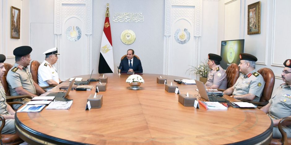 الرئيس السيسي يتابع جهود تعزيز وتطوير قطاع التصنيع العسكري وتوطين التكنولوجيا المتقدمة