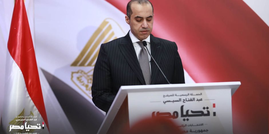 رئيس حملة المرشح الرئاسي عبد الفتاح السيسي: حملتنا عابرة للأحزاب وجوهرها الشباب
