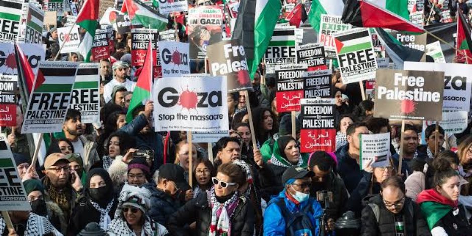 لوقف الحرب على غزة.. بريطانيا تشهد اليوم واحدة من أكبر المسيرات في تاريخها