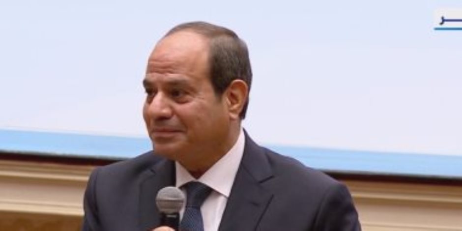 الرئيس السيسي: مصر تقوم بدور إيجابى فيما ينفع الناس وحريصة على البناء والتعمير