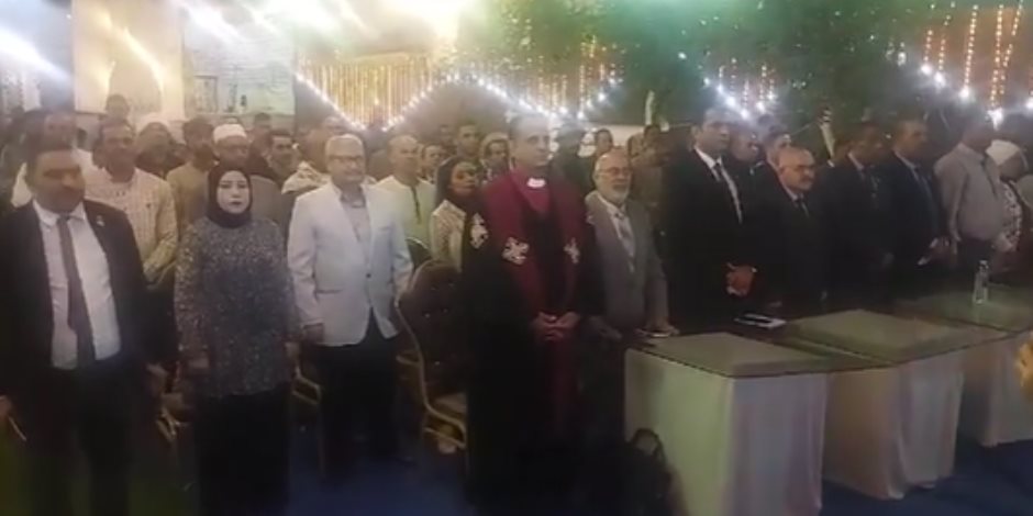 انطلاق مؤتمر تحالف الأحزاب فى المنيا لتأييد المرشح عبدالفتاح السيسى (فيديو)