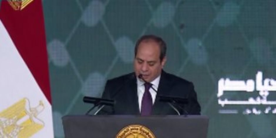 الرئيس السيسى: بذلنا جهودا صادقة لعدم التصعيد للحرب وعقدنا أول قمة دولية