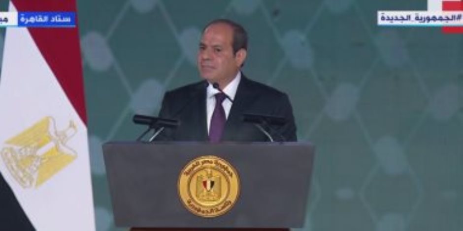 الرئيس السيسى: مصر هى الأساس فى دعم نضال الشعب الفلسطينى بحكم التاريخ