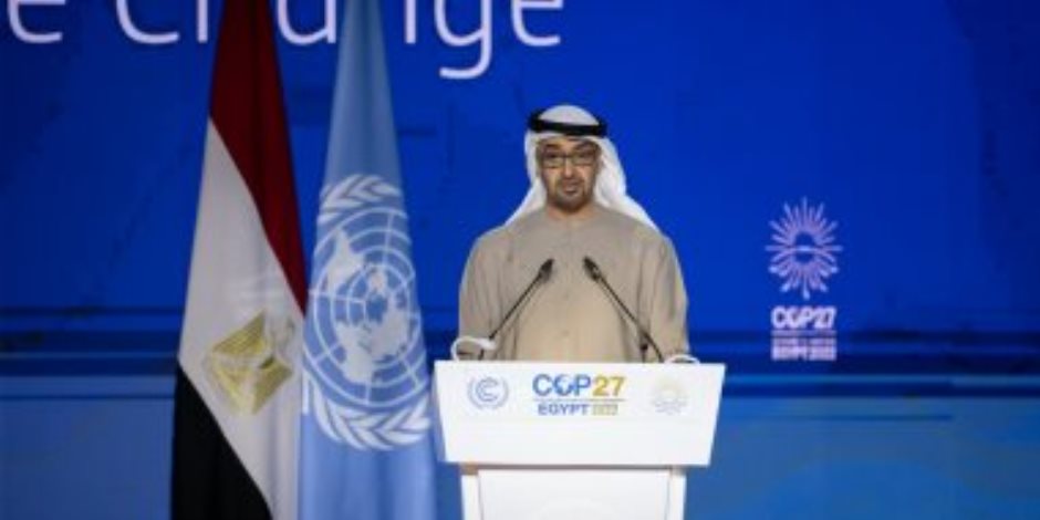 محمد بن زايد يعلن إنشاء صندوق بقيمة 30 مليار دولار للحلول المناخية عالميا