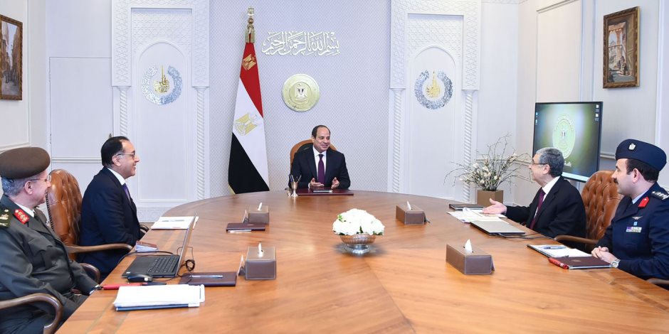 الرئيس السيسى يوجه بمواصلة الجهود المكثفة لاستكمال الأهداف الاستراتيجية لمشروع "مستقبل مصر"