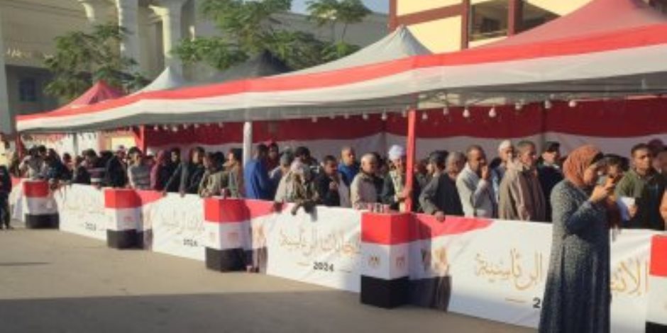 انتخابات الرئاسة 2024.. توافد الناخبين على لجان الجيزة باليوم الثانى