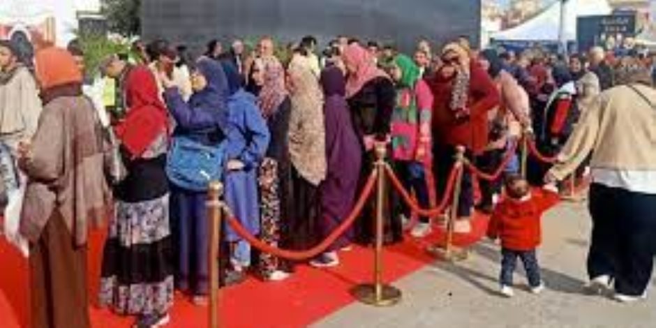 توافد كثيف على مراكز الاقتراع بطنطا فى اليوم الثانى من الانتخابات