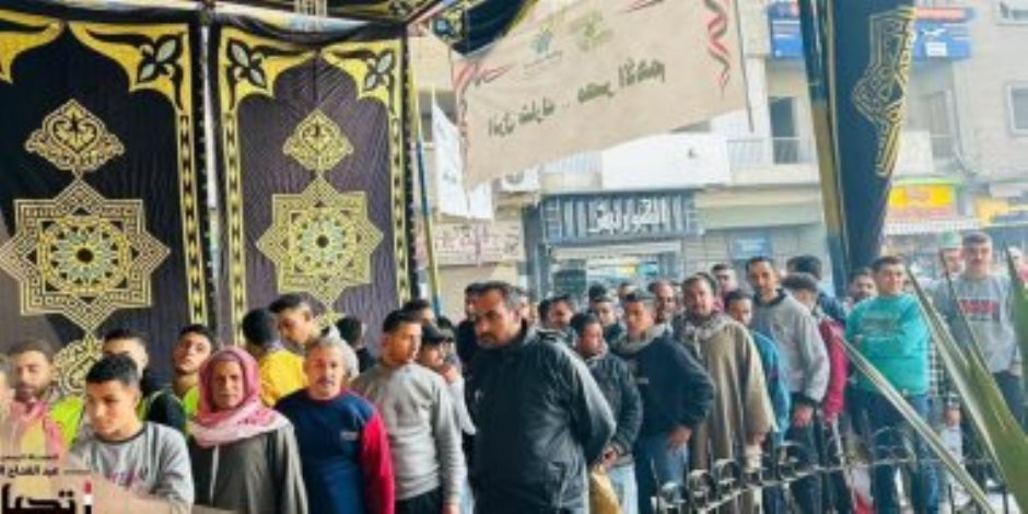 في الغربية .. توافد عدد كبير من الناخبين على لجان الاقتراع للإدلاء بأصواتهم.. صور