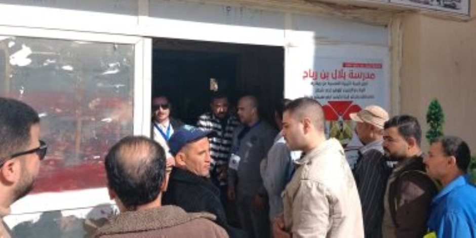 إقبال مكثف على لجان حدائق أكتوبر والأهرام