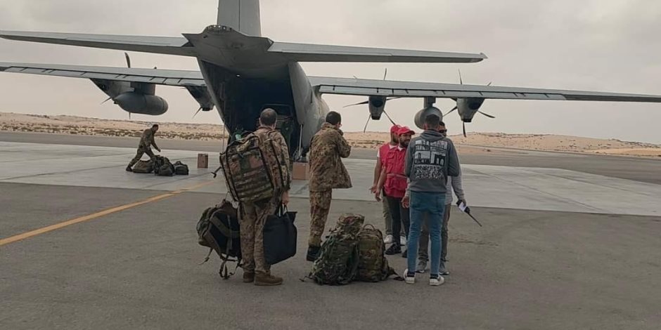311 طائرة مساعدات إغاثية وإنسانية استقبلها مطار العريش منذ بدء العدوان الإسرائيلي على قطاع غزة 