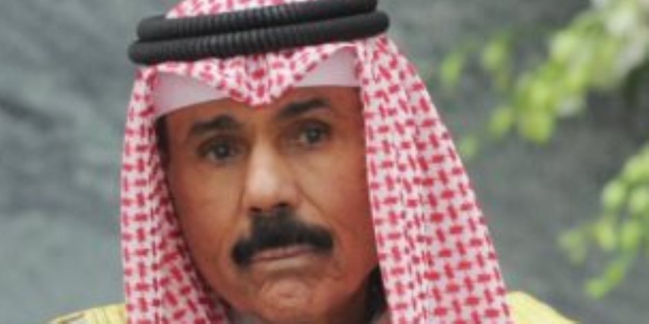 البعثة الدبلوماسية للكويت بمصر تستقبل العزاء في وفاة الشيخ نواف