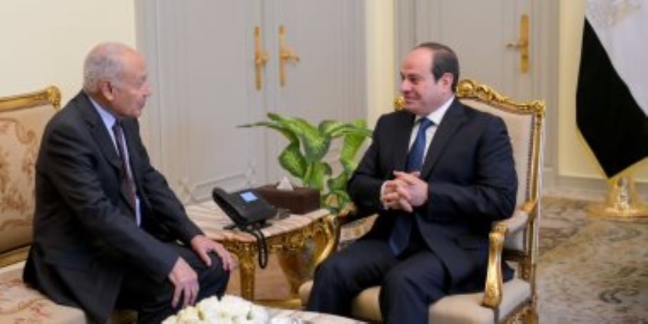 الرئيس السيسى يؤكد لـ "أبو الغيط" الحرص على استمرار نهج مصر الداعم للجامعة العربية