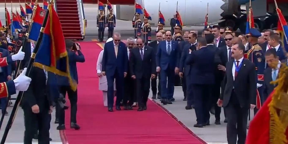الرئيس السيسى يستقبل نظيره التركى فى قصر الاتحادية بعد قليل 