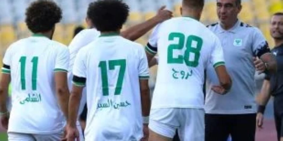 المصري يفوز على البلدية بثلاثية نظيفة ويدخل المربع الذهبي في بطولة الدوري