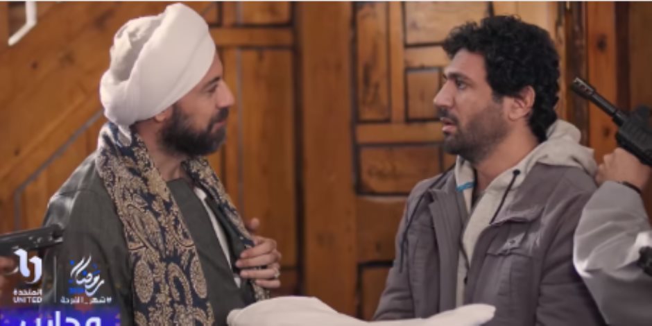 حسن الرداد يحمل "كفنه" في مسلسل محارب (فيديو وصور)