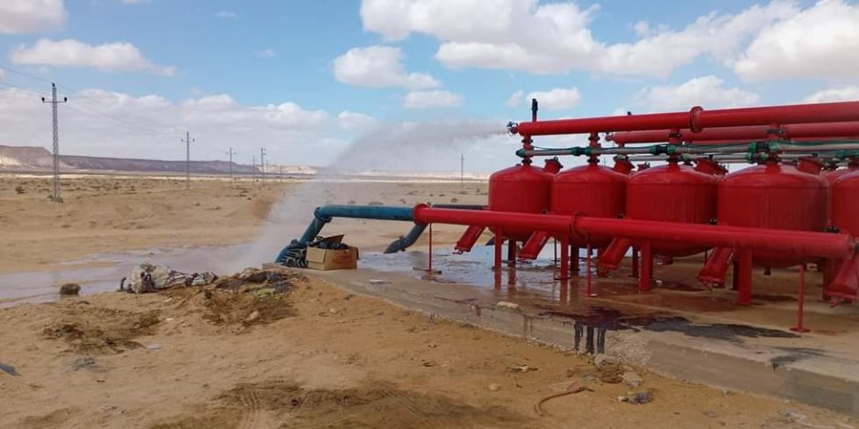 بدء تشغيل محطات الري وتحلية المياه بتجمع التمد التنموي بوسط سيناء.. اعرف التفاصيل (صور)
