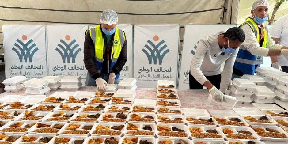 التحالف الوطنى: نستهدف توزيع 350 ألف وجبة و200 ألف حقيبة غذاء بــ17 محافظة