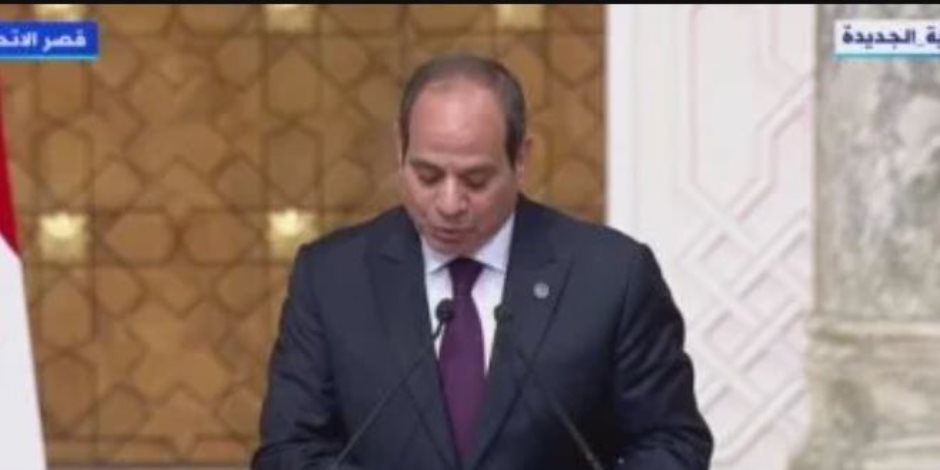 الرئيس السيسي: مصر حذرت كثيرا من التصعيد فى المنطقة واتساع رقعة الصراع