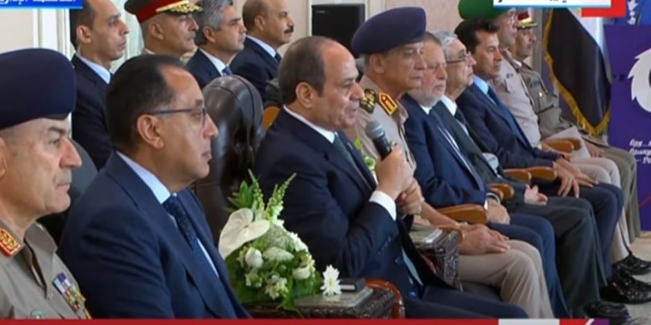 الرئيس السيسي: مصر تملك منشآت رياضية تليق بمكانتها وشعبها