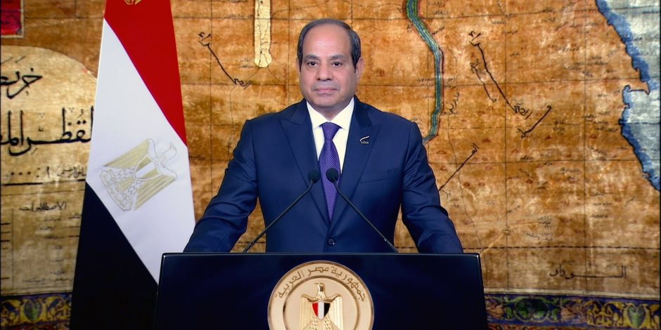 الرئيس السيسى: سيناء ستظل شاهدة على قوة مصر وشعبها وجيشها