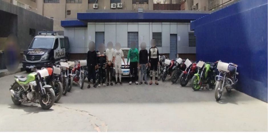 أمن القاهرة يضبط تشكيل عصابي تخصص في سرقة الدراجات النارية