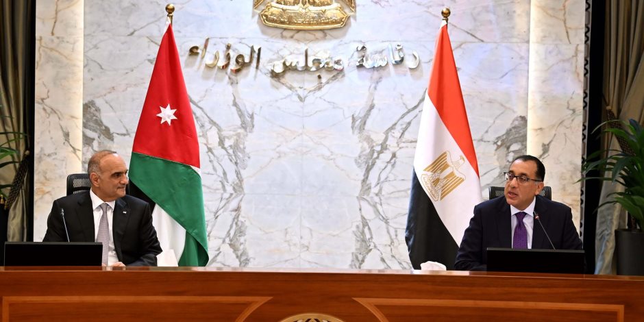 رئيسا وزراء مصر والأردن يترأسان أعمال الدورة الـ32 للجنة العليا المصرية الأردنية المشتركة 