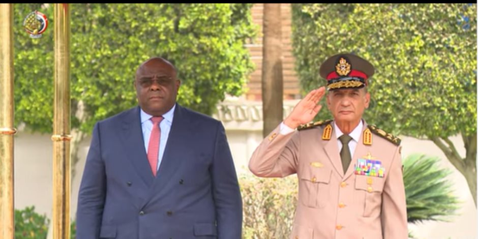 وزير الدفاع يلتقى وزير المحاربين القدماء بجمهورية الكونغو الديمقراطية (فيديو)