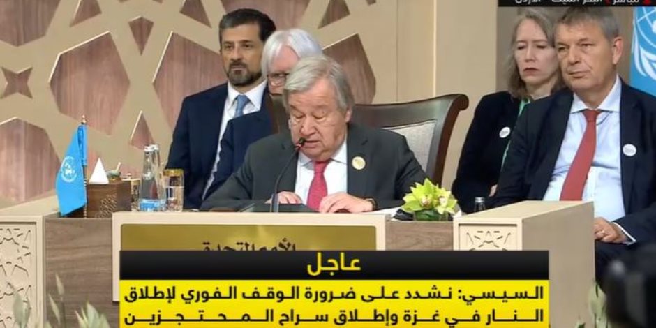 الأمم المتحدة: نقدر دور مصر والرئيس السيسى فى وضع حد لمأساة أهل غزة