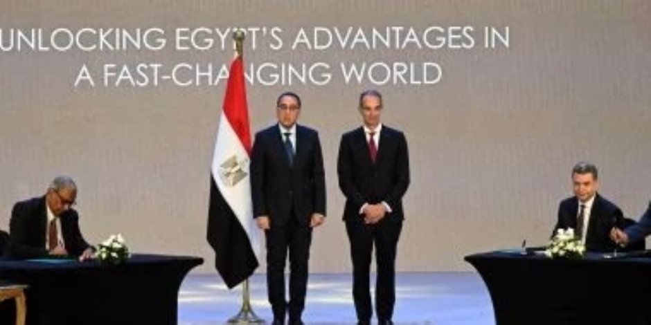 رئيس الوزراء يشهد توقيع مذكرة تفاهم ثلاثية لتوسيع عمليات شركة نوكيا بمصر
