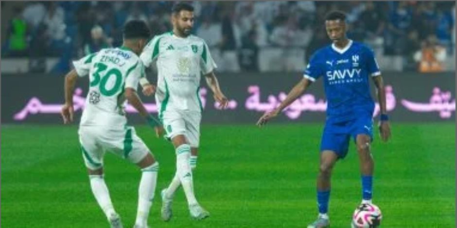 شوط أول سلبى بين الهلال ضد الأهلي فى كأس السوبر السعودي 2024