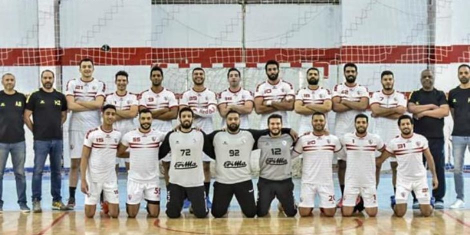   مجموعة الزمالك فى قرعة كأس العالم لكرة اليد للأندية بمدينة العلمين الجديدة