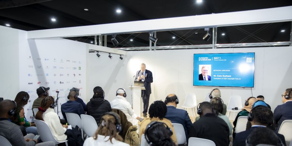 اليوم الأول من جناح الأديان بـCOP29 يسلط الضوء على التعاون بين الأديان من أجل رعاية الأرض