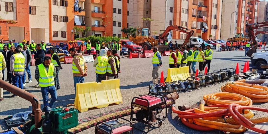 رئيس جهاز العبور الجديدة يتابع استعدادات فصل الشتاء.. ويتفقد معدات وفرق الصيانة 