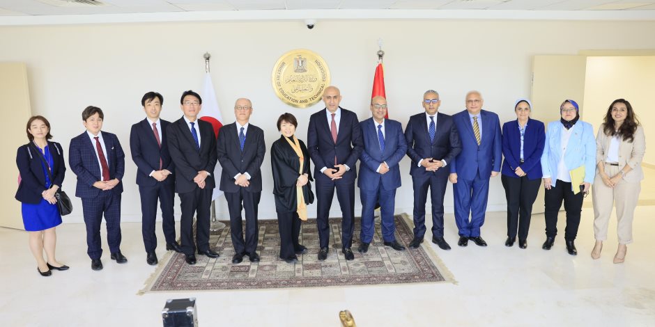 المدرسة المصرية اليابانية بحدائق أكتوبر تستقبل وزيري التعليم بمصر واليابان المدرسة المصرية اليابانية بحدائق أكتوبر تستقبل وزيري التعليم بمصر واليابان