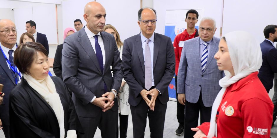 وزير التربية والتعليم ووزيرة التعليم اليابانية يتفقدان مدرسة السويدي الدولية للتكنولوجيا التطبيقية والبرمجيات وزير التربية والتعليم ووزيرة التعليم اليابانية يتفقدان مدرسة السويدي الدولية للتكنولوجيا التطبيقية والبرمجيات
