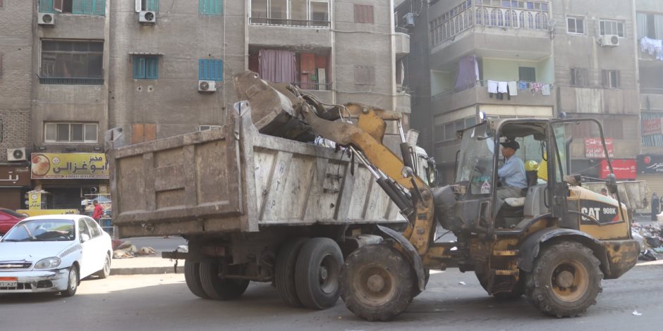 رفع 200 طن مخلفات في حملات نظافة مكبرة بالجيزة رفع 200 طن مخلفات في حملات نظافة مكبرة بالجيزة